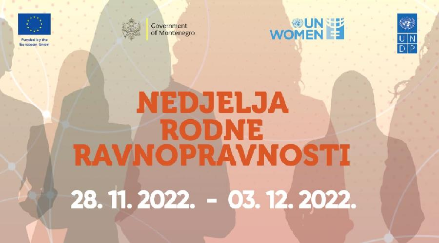 UNDP pokreće dijalog o rodnoj ravnopravnosti u crnogorskom društvu