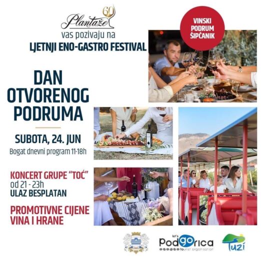 LJETNJI ENO-GASTRO FESTIVAL – DAN OTVORENOG PODRUMA