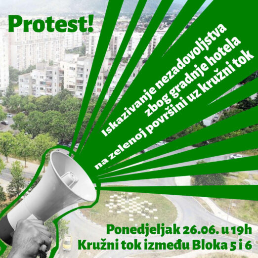 Protest stanara Bloka 5 i 6 u ponedeljak