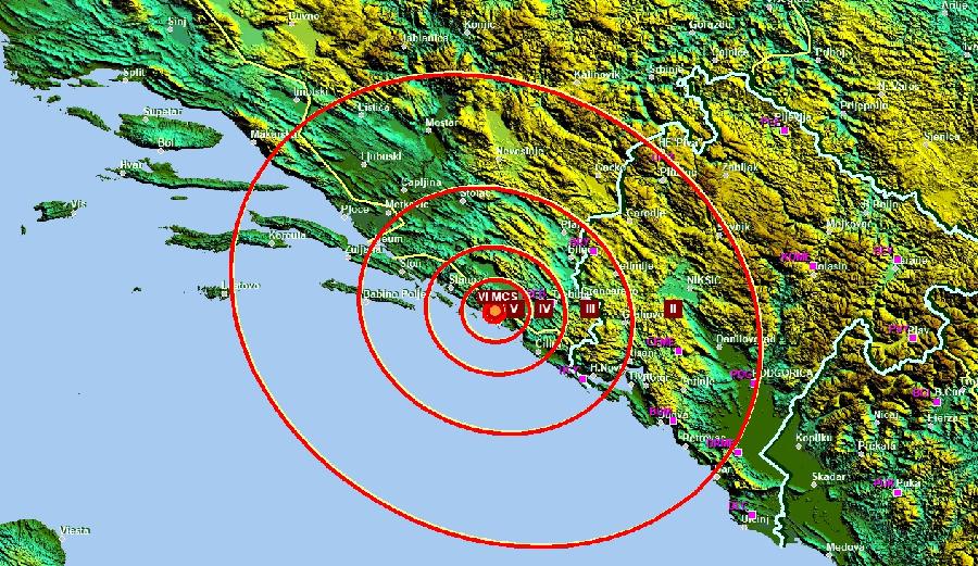 Potres jačine 4.0 po Rihteru zatresao Dubrovnik