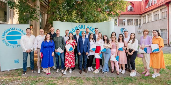 Studenti završne godine Ekonomskog fakulteta dobili sertifikat o uspješno savladanoj stručnoj praksi