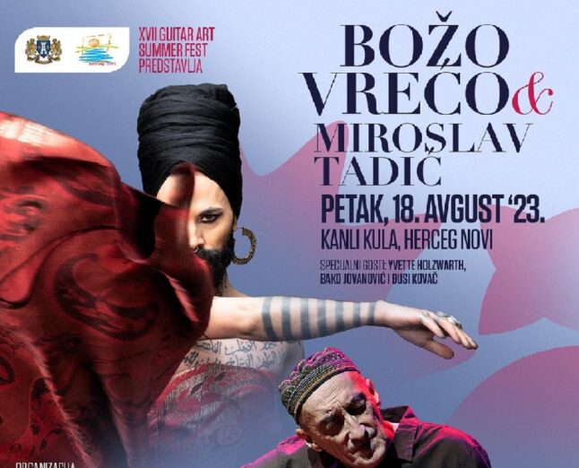 Koncerti Boža Vreća i Miroslava Tadića u Herceg Novom