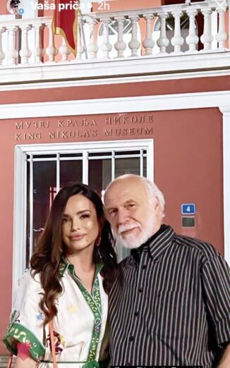 Dimitrije Popović nakon umjetničkog spektakla podijelio sliku sa Severinom