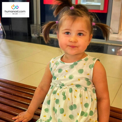 Humanost.com: Milica još nije izgovorila prvu riječ, potrebna pomoć