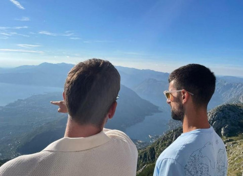 Đoković na Lovćenu:”Niđe nebo nije plavo kao iznad Crne Gore”