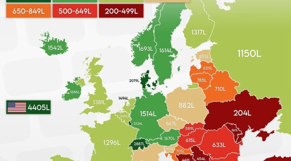Od prosječne plate u Crnoj Gori 472 litra goriva