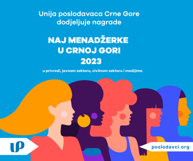 Raspisan konkurs UPCG za dodjelu nagrada „NAJ menadžerke u Crnoj Gori 2023“