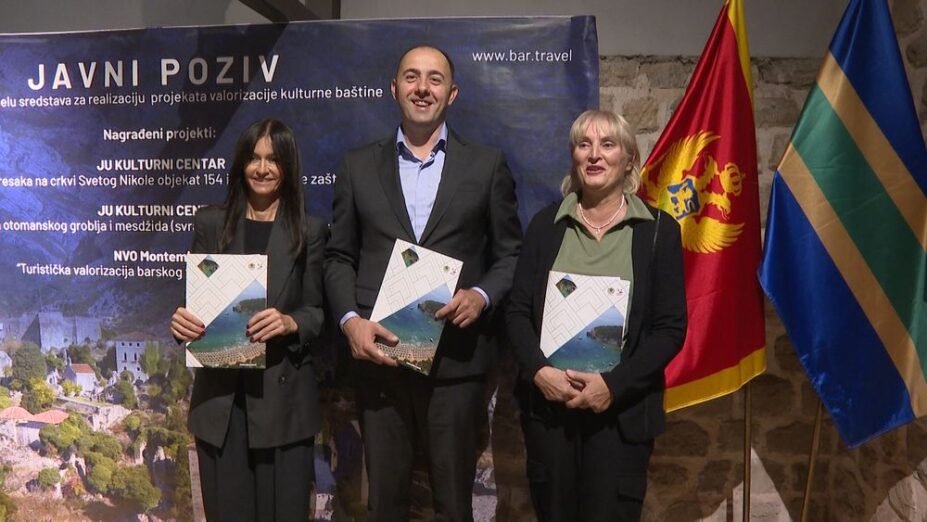 TO Bar dodijelila sredstva u iznosu od 41.253 eura za valorizaciju kulturne baštine