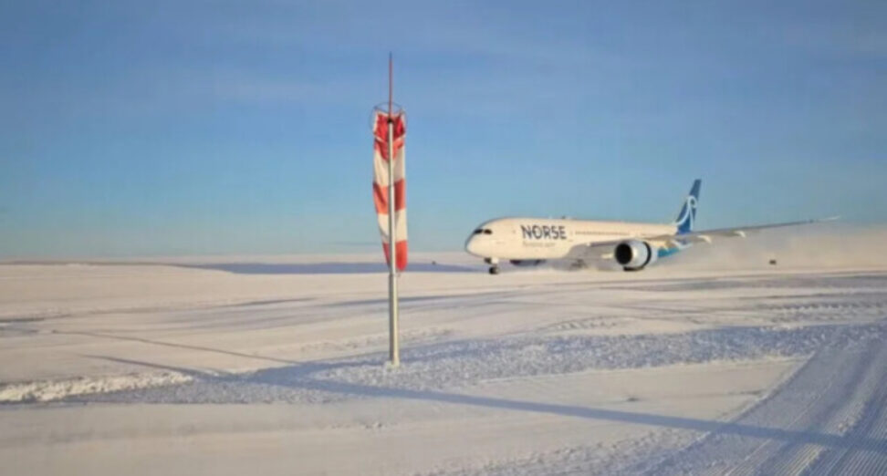 Na Antraktik prvi put sletio putnički avion