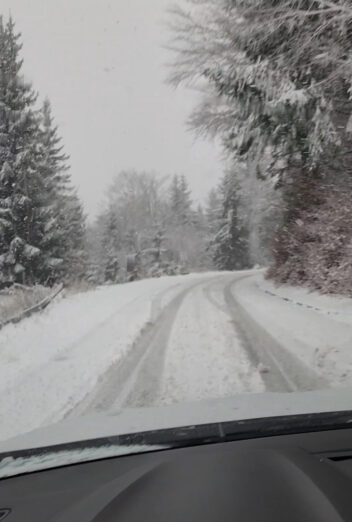 Prvi snijeg na Trešnjeviku