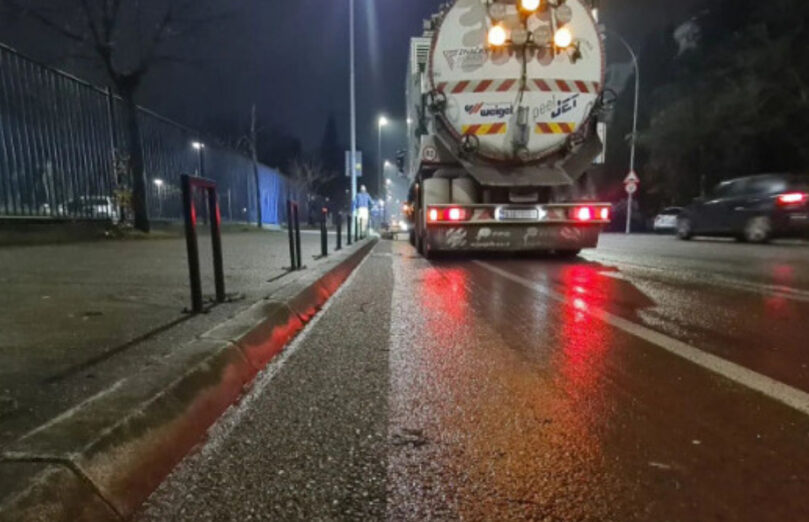 Počelo uklanjanje biciklističkih staza