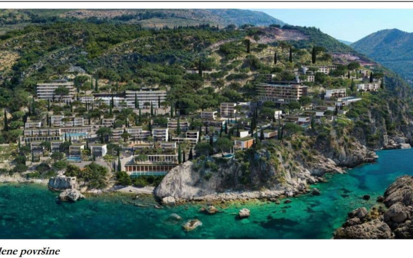 U Reževićima planiraju hotelski kompleks na 75.000 kvadrata