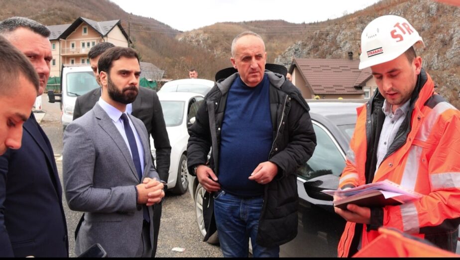 Ministar Radulović obišao radove na dionici Rožaje-Špiljani