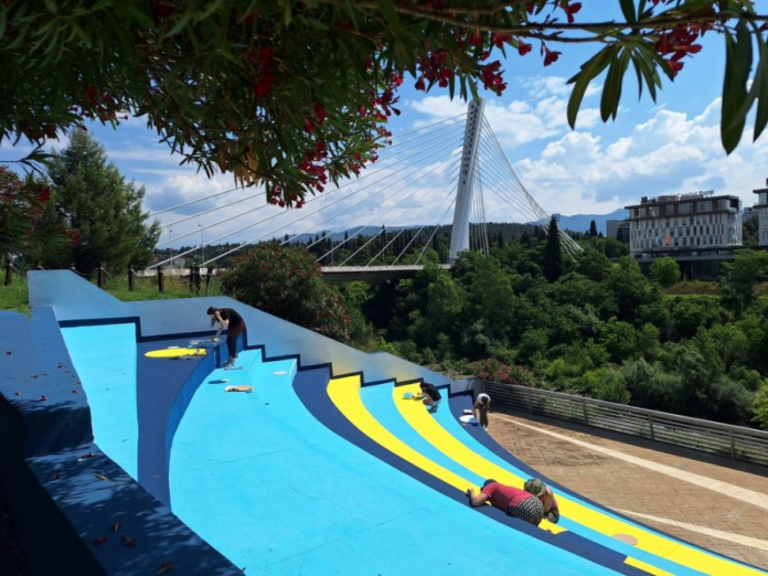 Novi mural krasiće platoe kod Moskovskog mosta