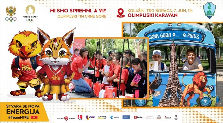 Olimpijski karavan sjutra u Kolašinu