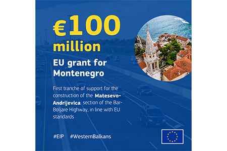 EU odobrila 100 miliona za drugu dionicu auto-puta