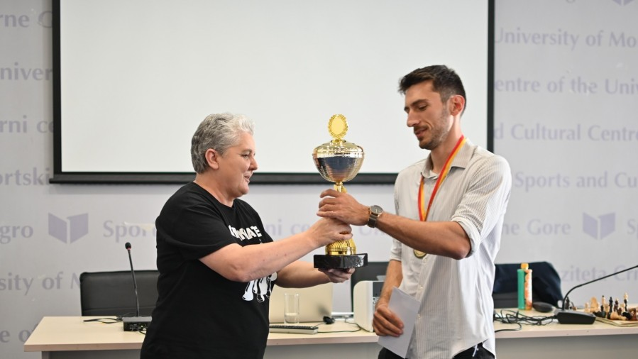 Saradnik na Medicinskom fakultetu pobjednik šahovskog turnira