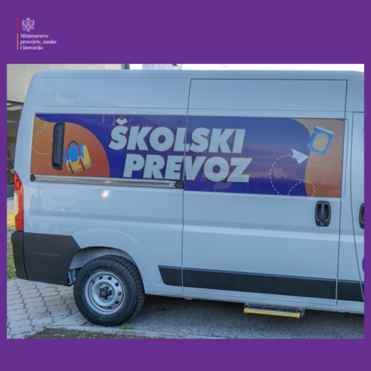 Novi kombiji za 12 crnogorskih škola