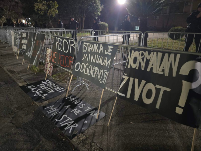 Danas novi protest studenata