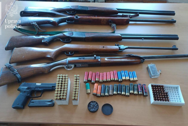 Crna Gora u evropskom vrhu po broju oružja u rukama civila