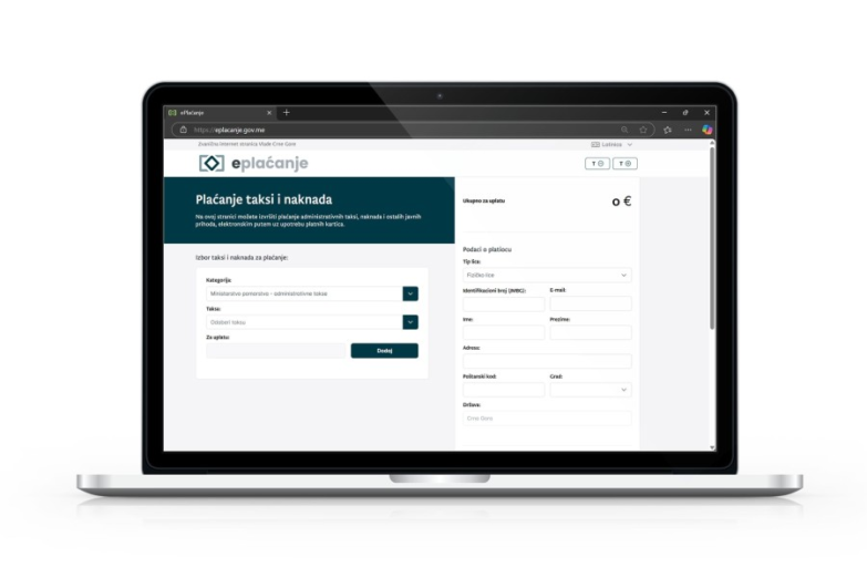 Od danas moguće elektronsko plaćanje 603 administrativne takse/naknade