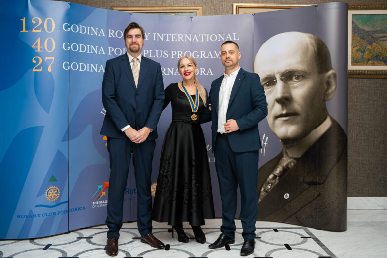 Rotary klub Podgorica obilježio značajne jubileje kroz Okrugli sto i Donatorsku noć